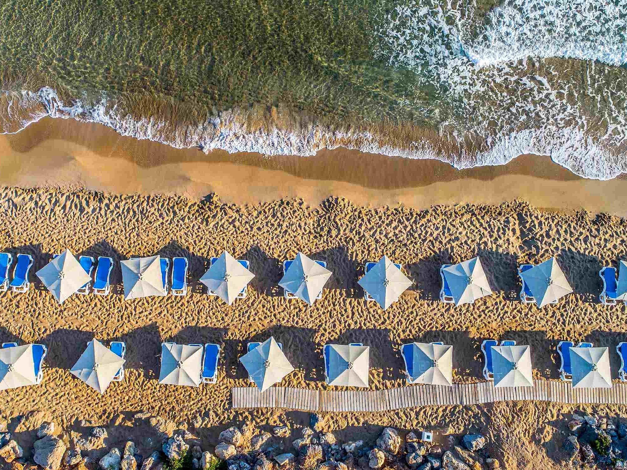 Strandbereich - Arina Beach Resort Kreta