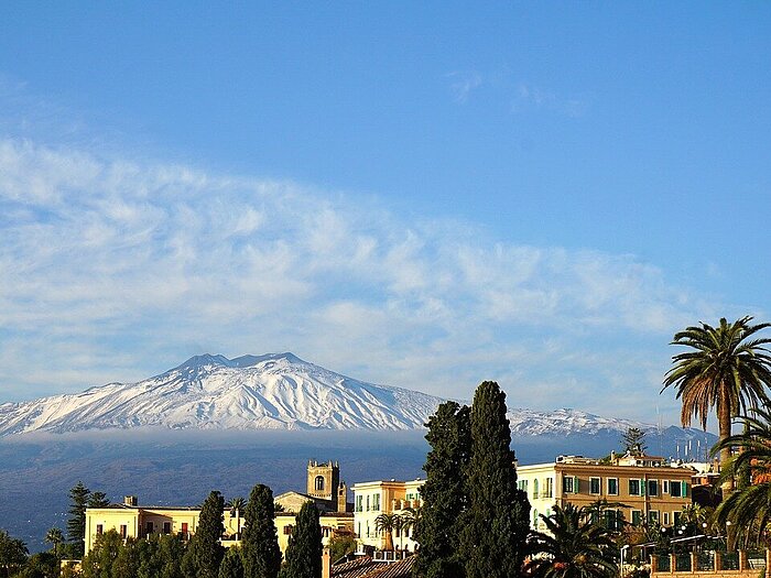 Blick auf den Etna Sizilien