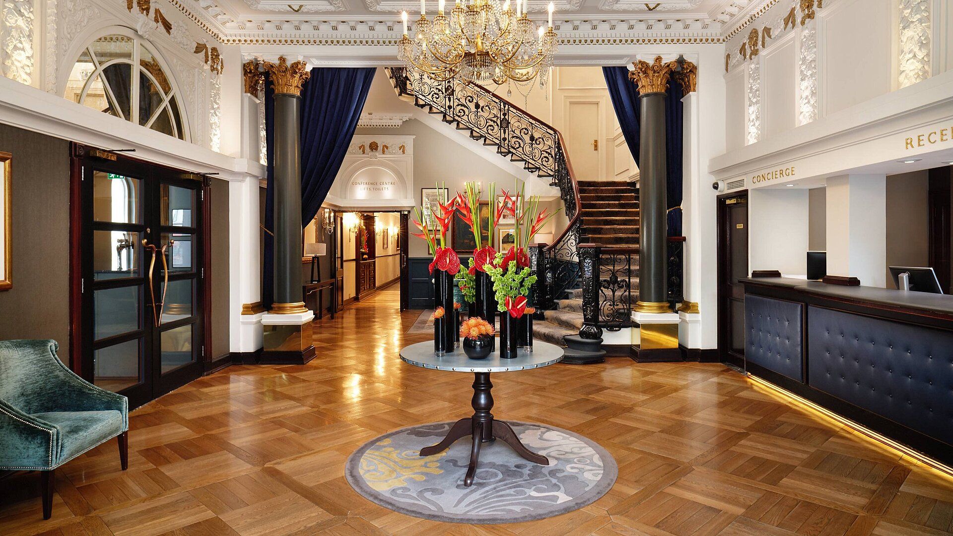 Lobby | The Bailey's Hotel London