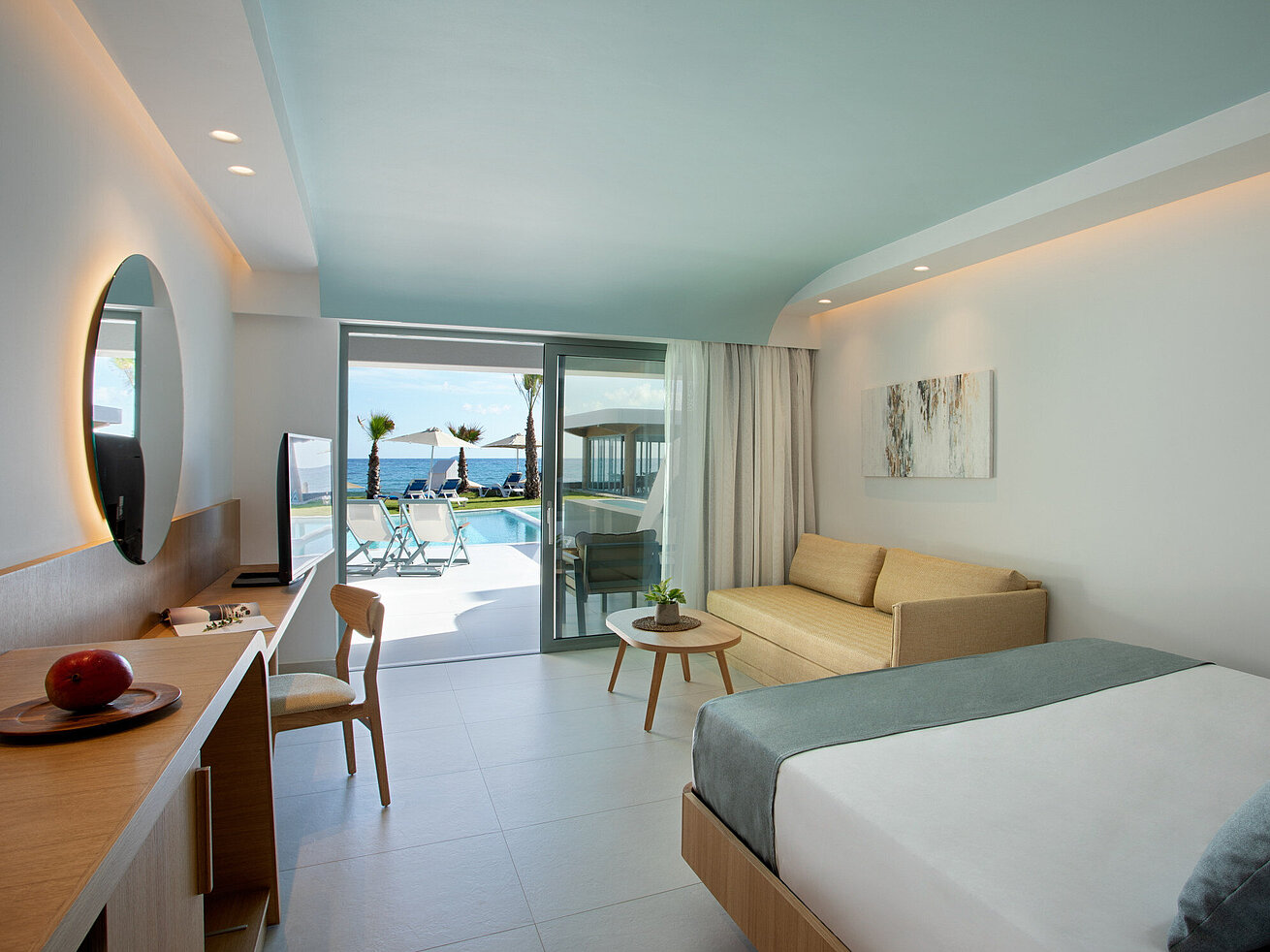 Beach front Bungalow Beach front Bungalow mit privatem Pool - Arina Beach Resort Kreta