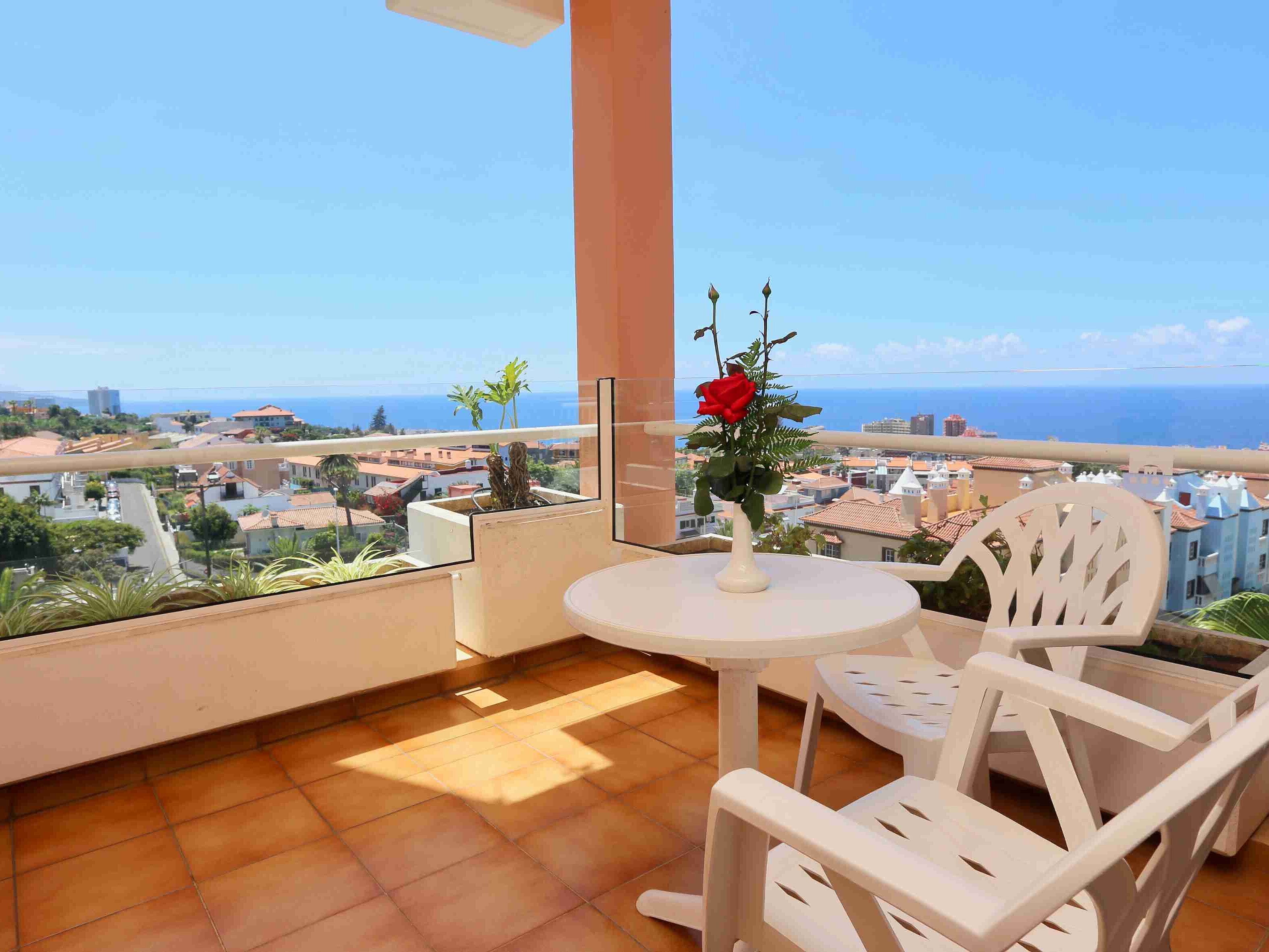 Terrasse | Hotel Puerto Palace Teneriffa
